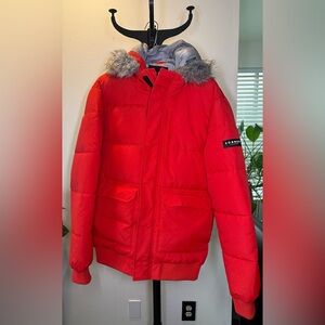 Sonneti London Red Puffer Jacket - size medium
